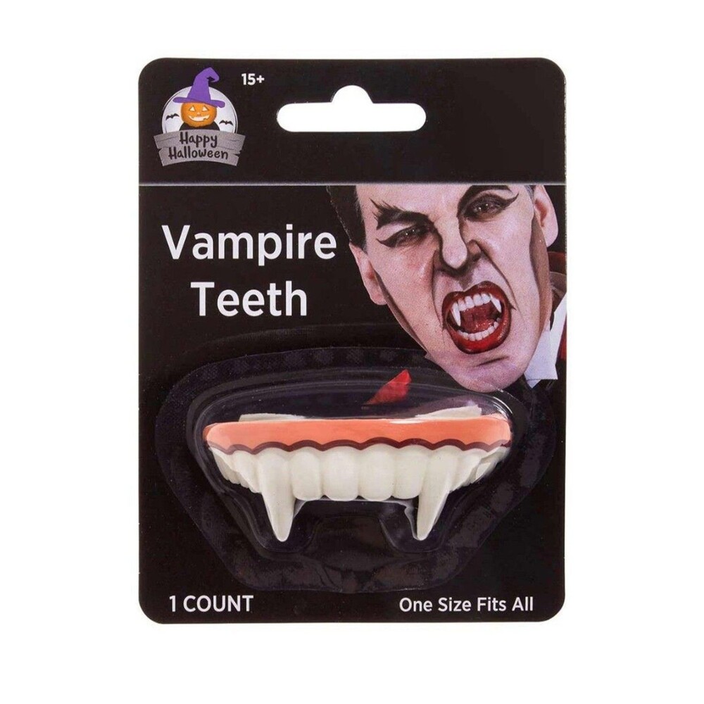 Dracula Vampire Teeth Costume Halloween Trick or Treat Octoberfest Party Favor